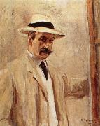 Max Liebermann Self-Portrait oil painting artist